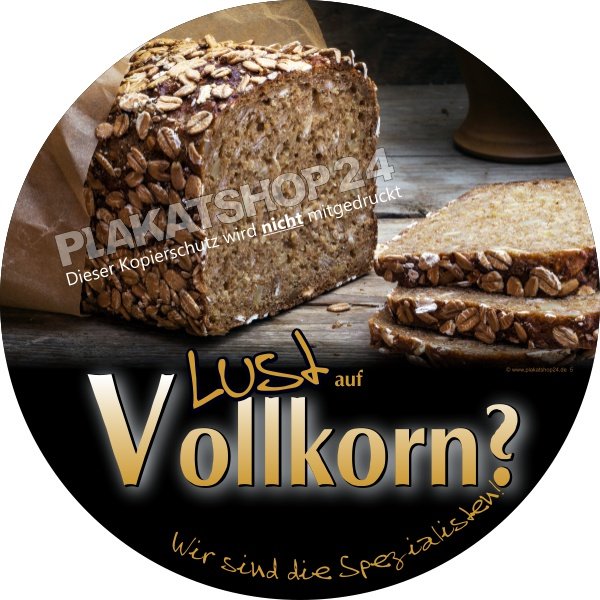 Werbefolie_Vollkornbrot Werbefolie für Bäckerei/Backshops Vollkornbrot