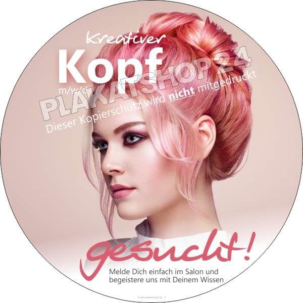 aufkleber-friseurin-gesucht Jobangebotsaufkleber Friseur/in gesucht