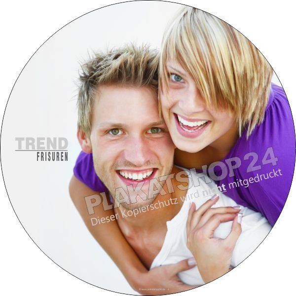 Schaufensterfolie aktuelle Trendfrisuren