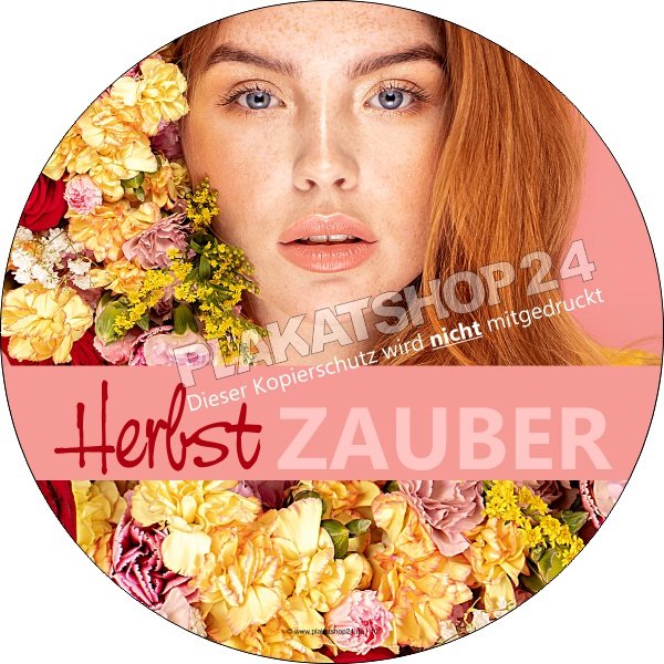 Herbstzauber Frisurenaufkleber