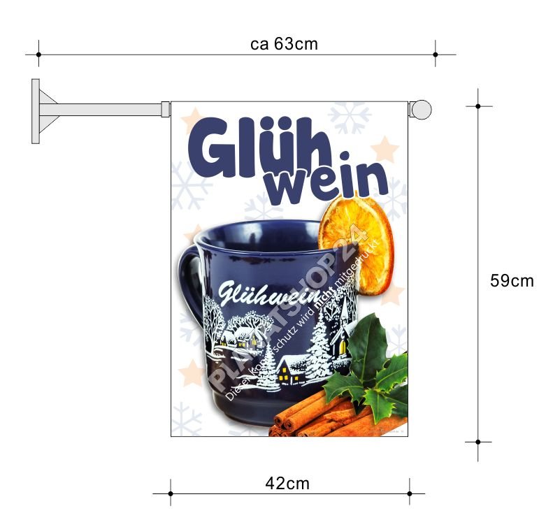 gluehweinfahneB2DyUJHoLa6Hv Verkaufsstand Fahne Glühwein