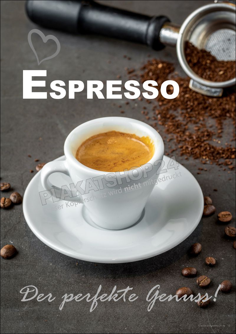 Werbeplakat Espresso