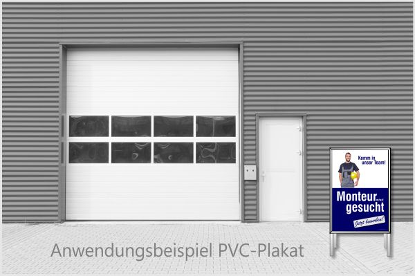 Plakat Monteur gesucht