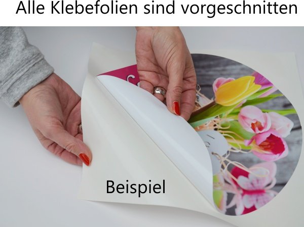 Klebefolie mit Hamburger-Motiv für Aussenwerbung Imbissbetrieb