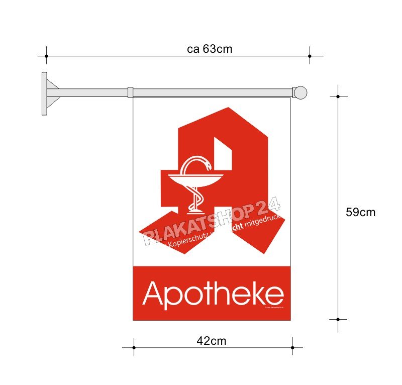 Apotheken-Flagge