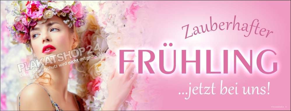 werbebanner-fruehling Werbebanner für Frühlingsdekoration