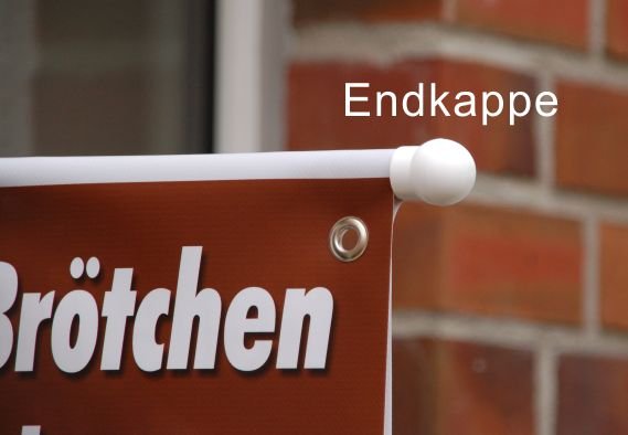 Konditorei-Eisfahne A2 für Eis-Werbung