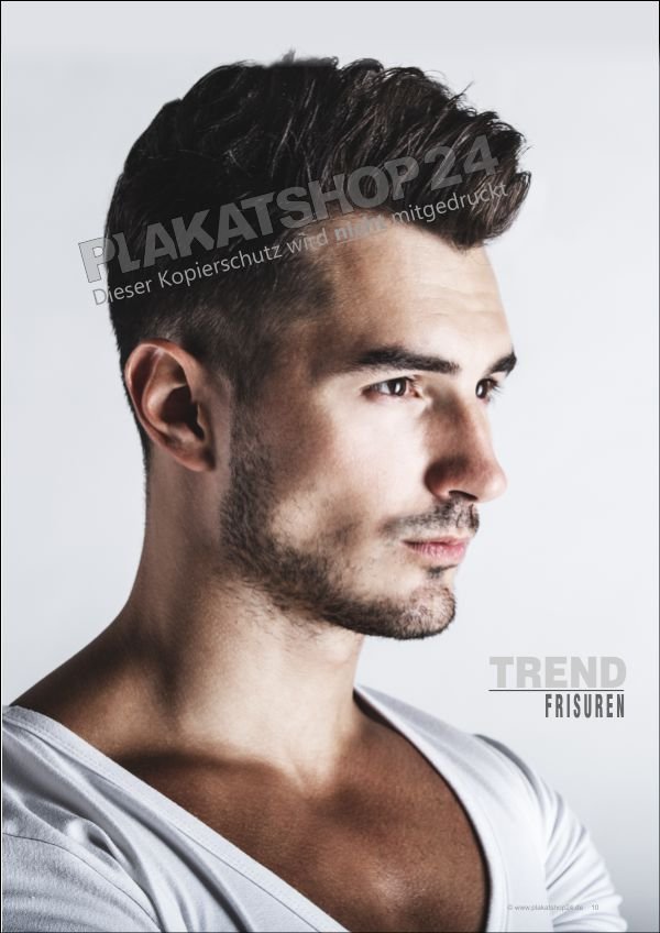 Poster für Herrenfriseur