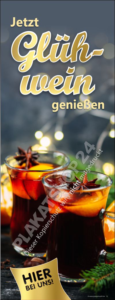 gluehwein-pvc-plane PVC-Werbeplane im Hochformat mit Glühwein-Foto