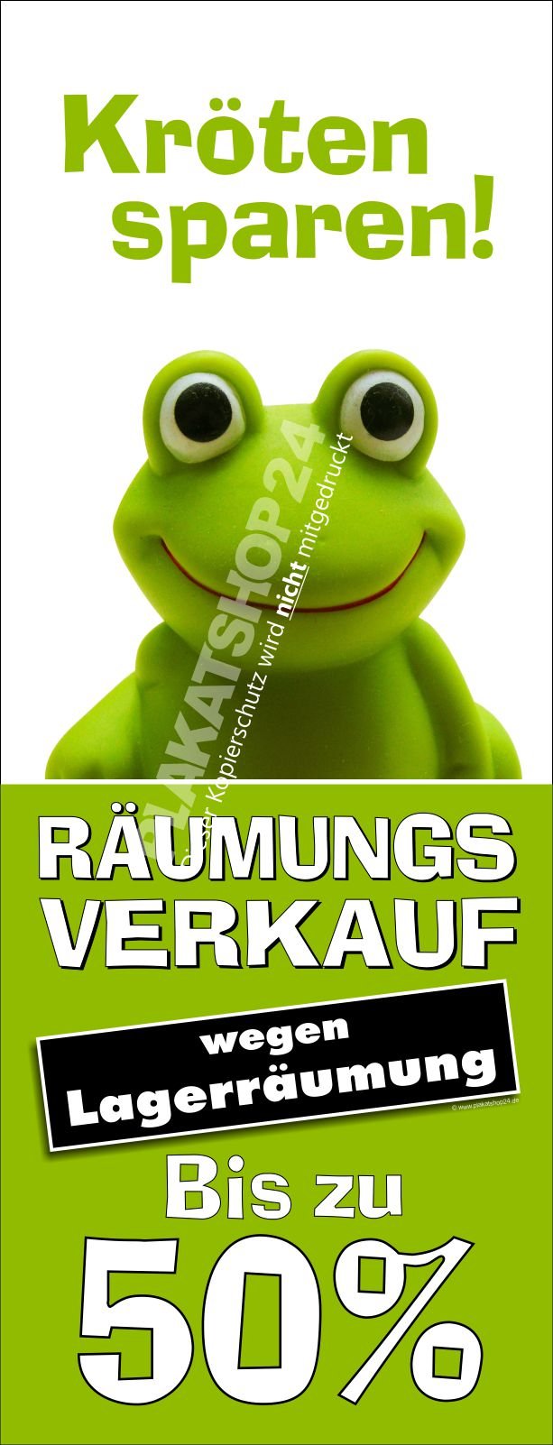 2f1f91faa50ffc6ad4b14940dbb815cd Lustiger Werbebanner für Räumungsverkauf wegen Lagerräumung