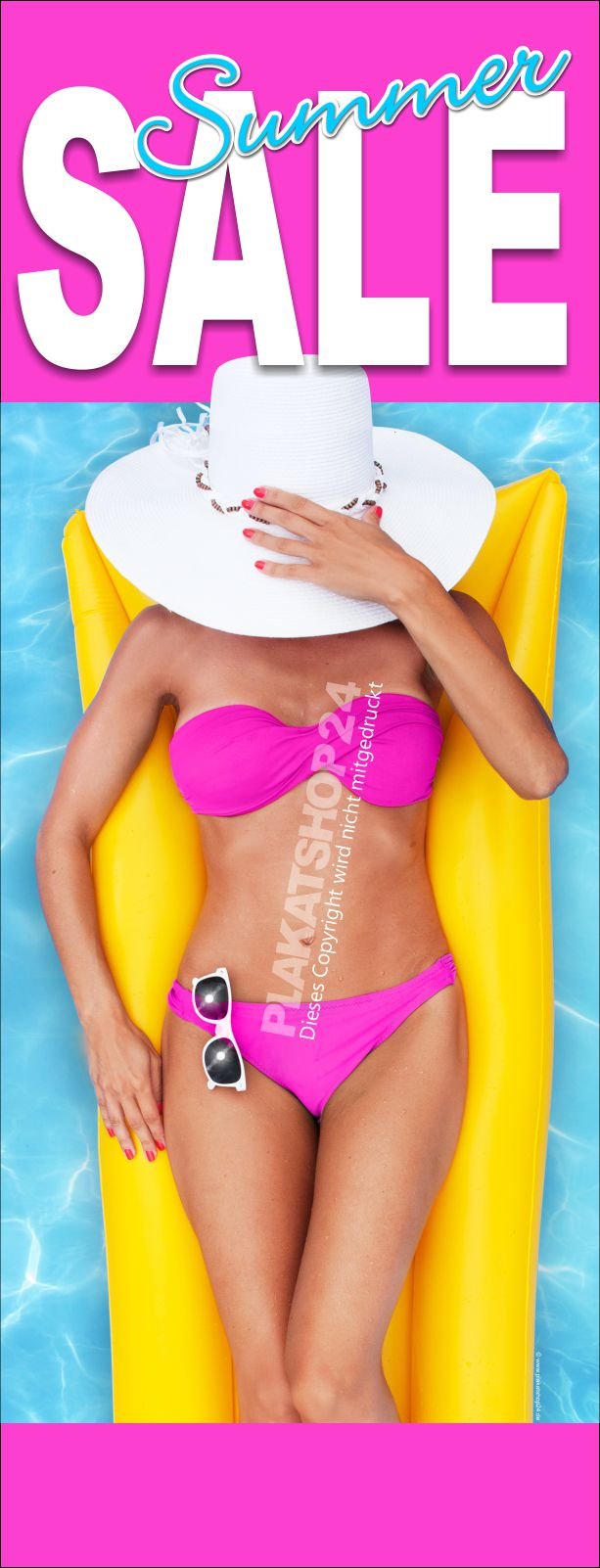 Werbebanner Sommer Sale