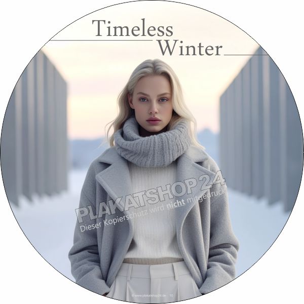 Dekofolie Wintermode Timeless Winter