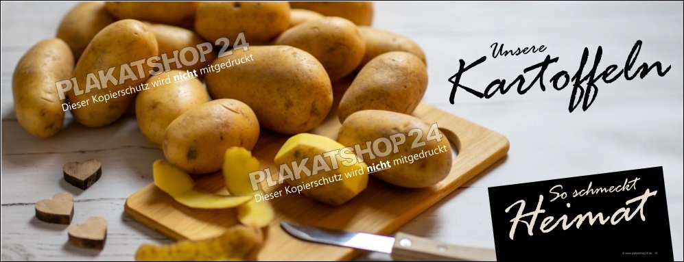 Kartoffelbanner Hofladen Gemüsebauer