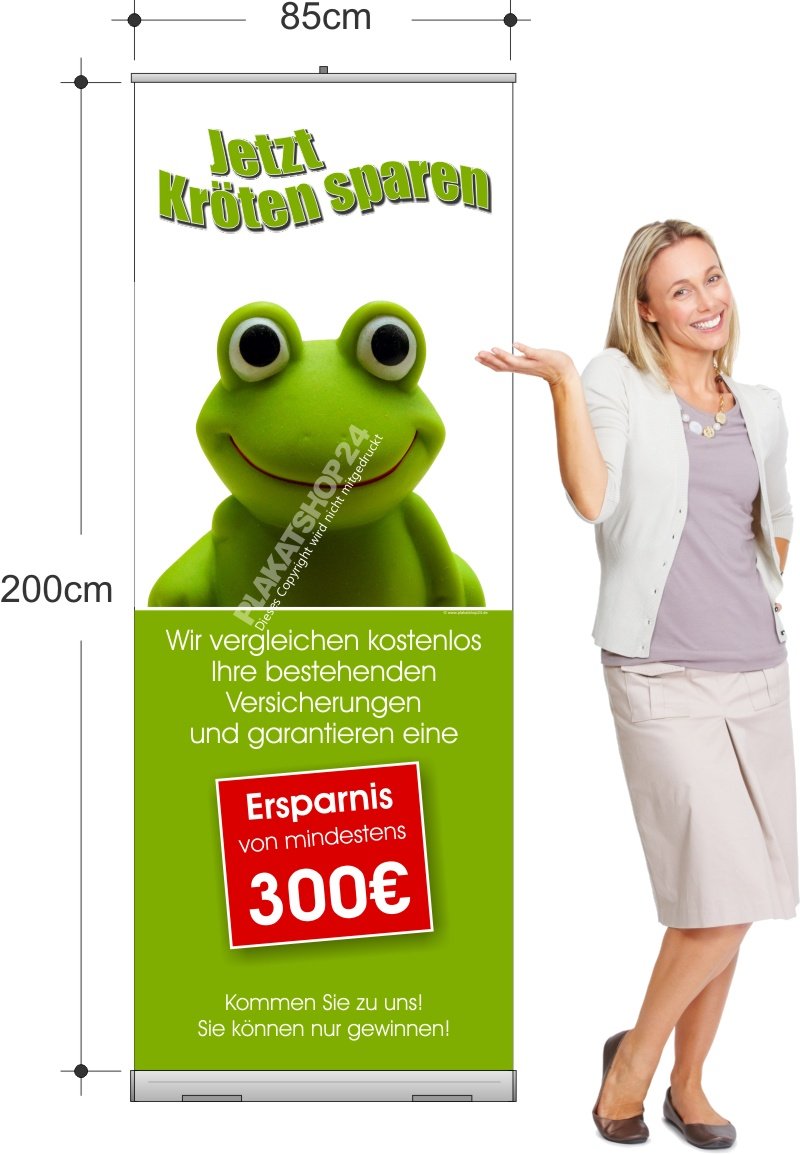 Rollup-Banner für kostenlosen Versicherungsvergleich