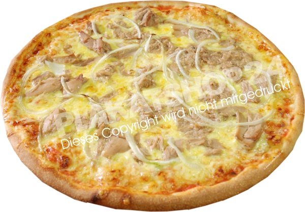 Schaufensteraufkleber Pizza mit Foto für Pizza Reklame