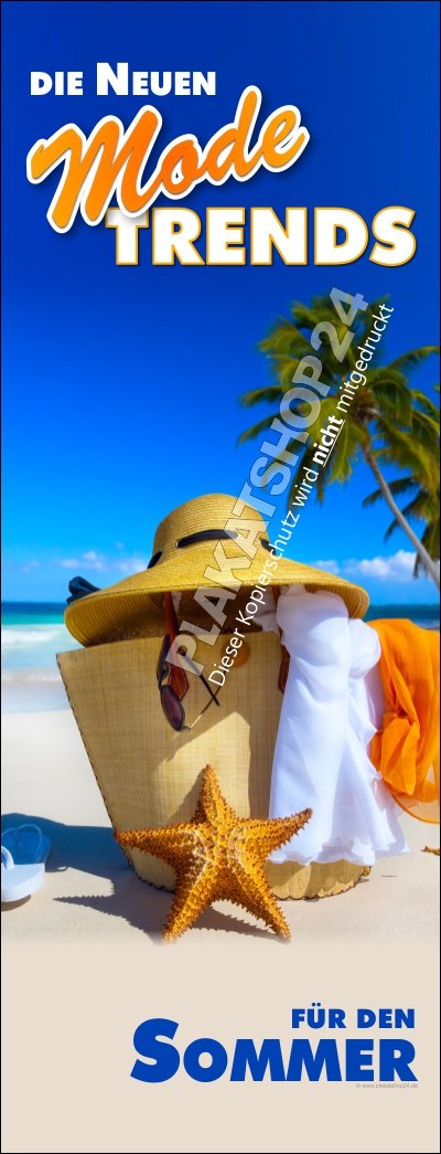 28a44e84d404227c3b78ae39b0cd9eca Dekobanner für Modegeschäft zur Sommer-Dekoration