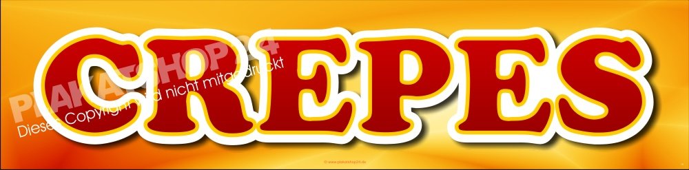 ce8b242d31d5f0ceb55faf2d11f95942 Aufkleber Crepes als Schaufensteraufkleber für Crepes-Werbung