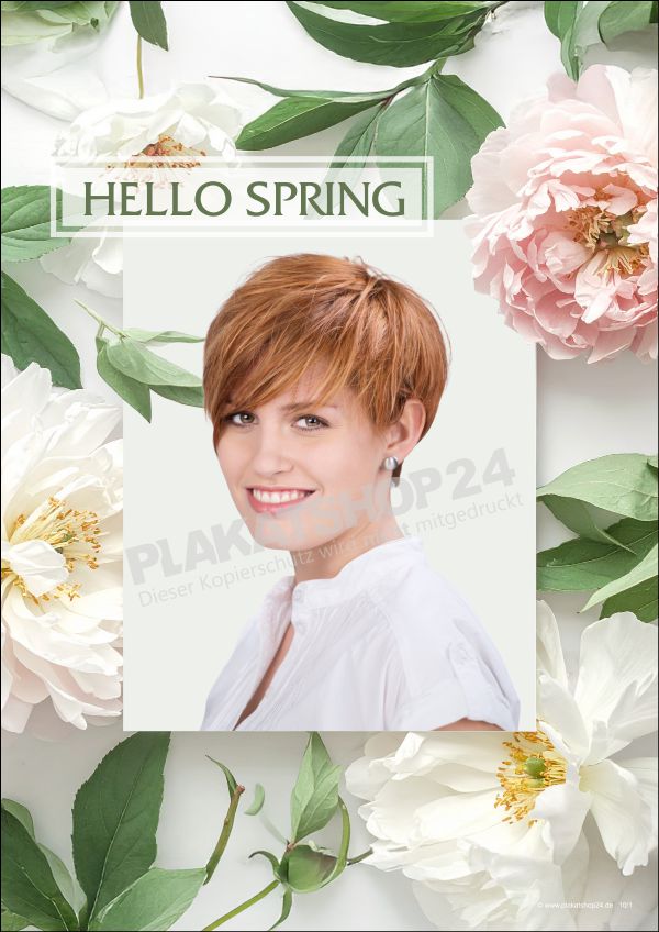 Frühlingsposter für die Salondekoration Frühlingsposter für die Salondekoration
