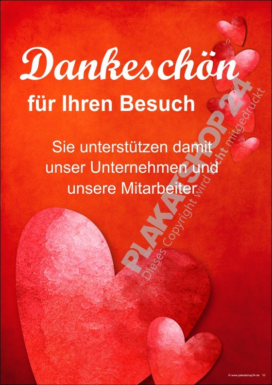 poster-dankeschoen Dankeschönplakat Kundentreue in der Coronakrise