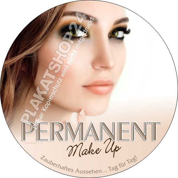 Klebefolie Werbung Permanent Make up