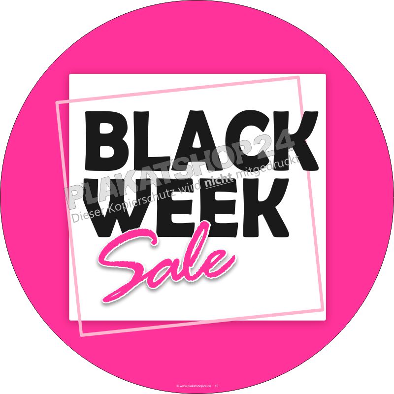 Klebesticker Black Week Sale Klebesticker Black Week Sale