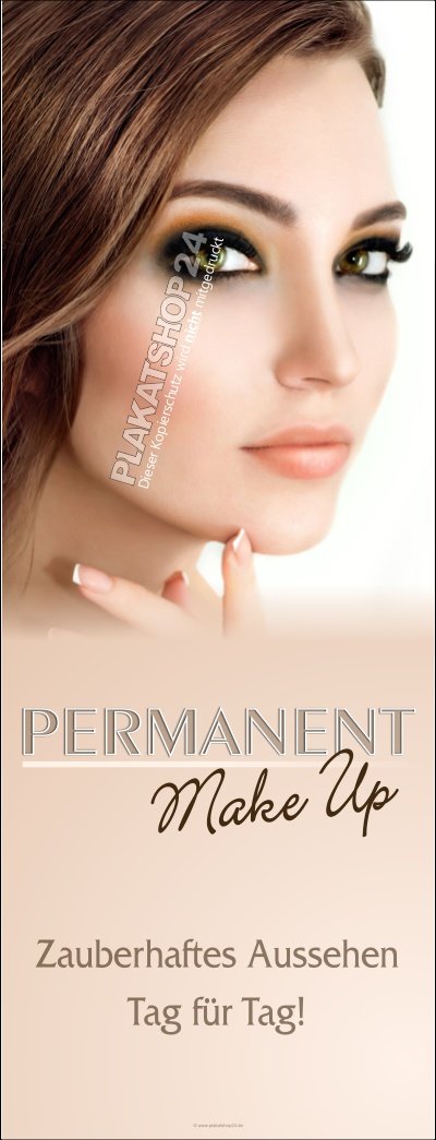 Permanent Make Up-Werbebanner
