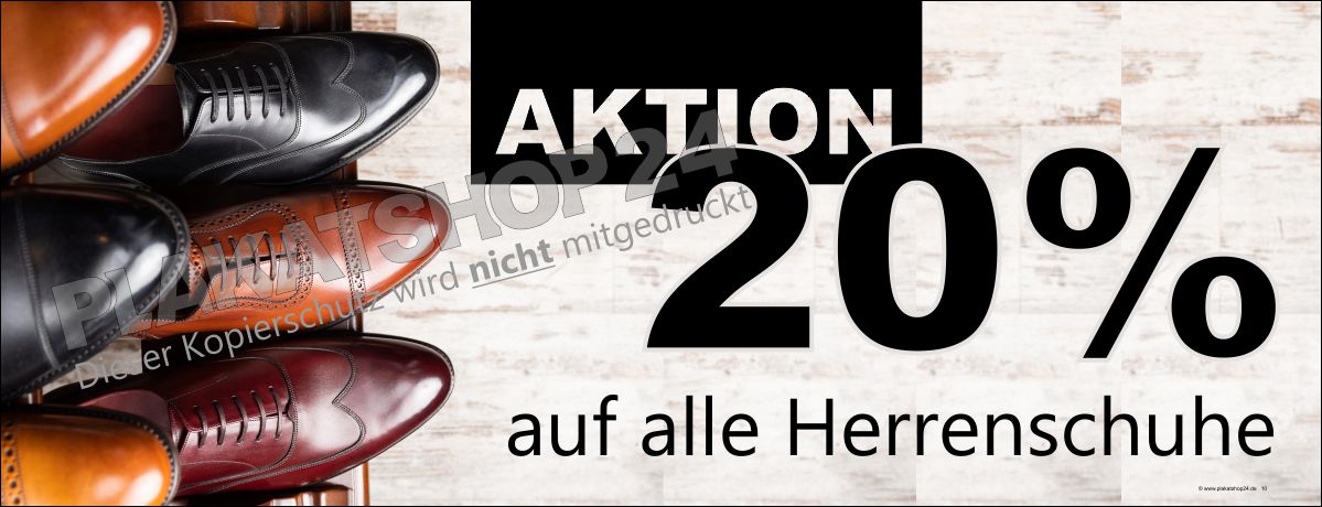Werbebanner für reduzierte Herrenschuhe Werbebanner für reduzierte Herrenschuhe