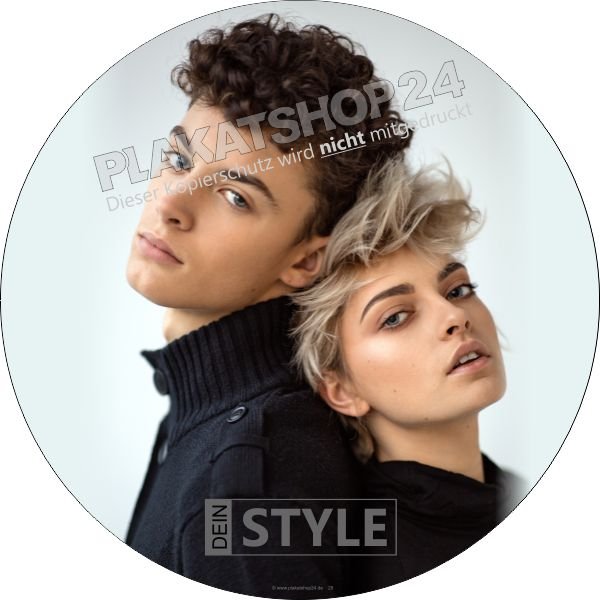 Stylingaufkleber Kurzhaar Damen und Herren