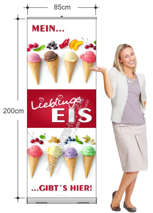 rollupbanner-lieblingseis Rollupbanner Lieblingseis