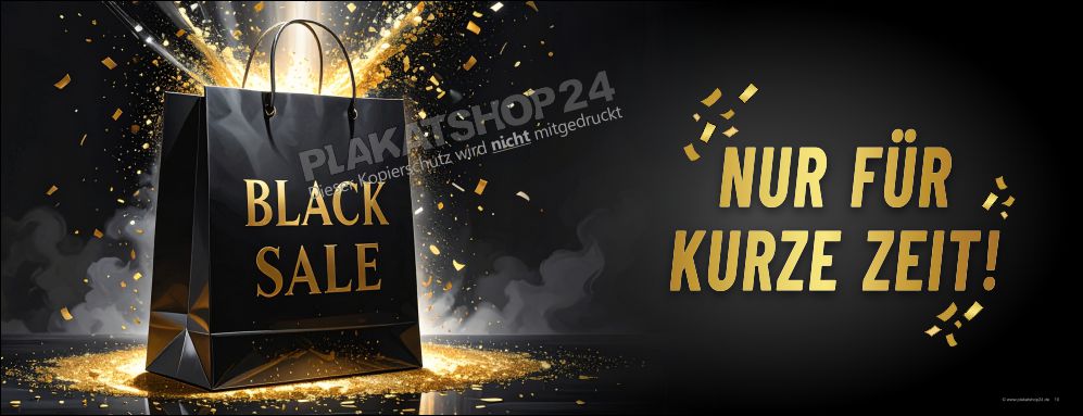 Bannerwerbung Black Sale Rabatte