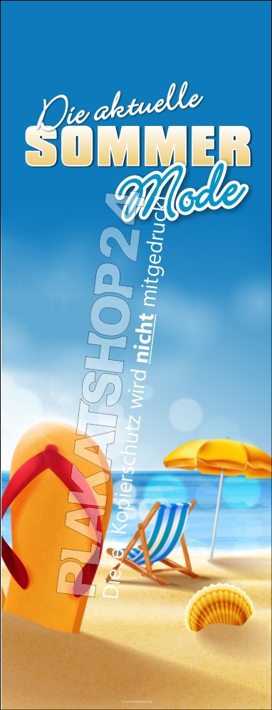 XA7572 Banner für die aktuelle Sommermode