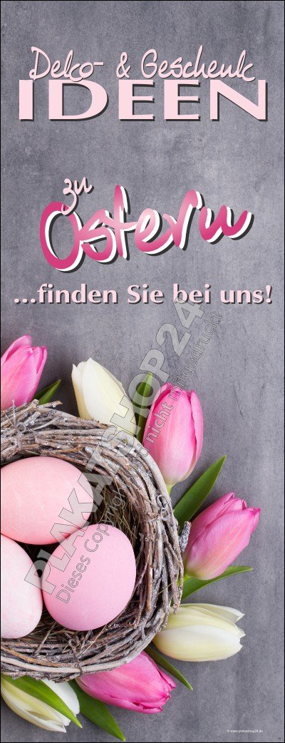 Tolle Osterplane für Osterwerbung