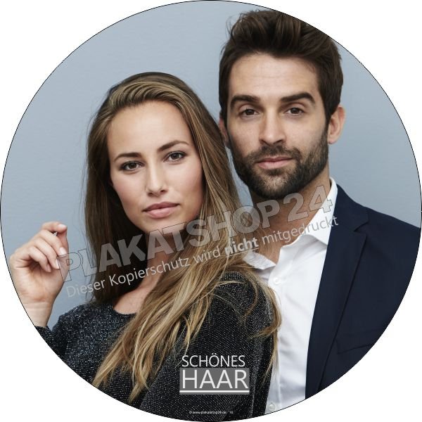 Friseur-Klebefolie für Damen- und Herrensalon