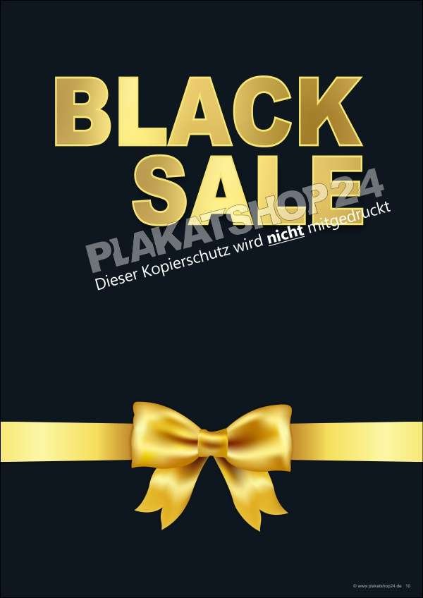 Reduziertplakat Black-Sale Day