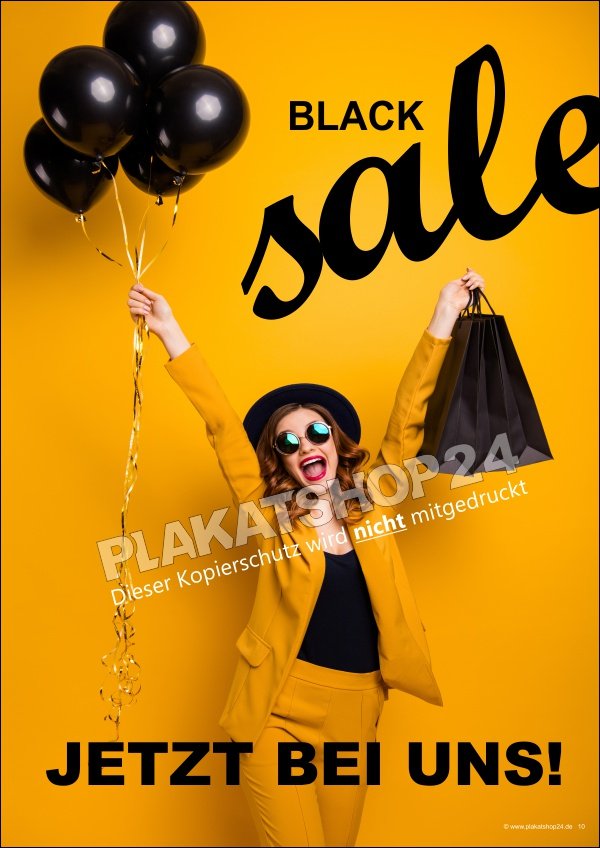 Werbeposter Novemberdeal Black Friday