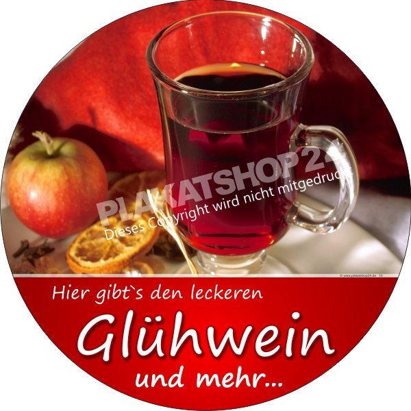 c6fb2b6fb89b3a28a9e3045dbc003127 Aufkleber Glühwein für Glühwein-Werbung