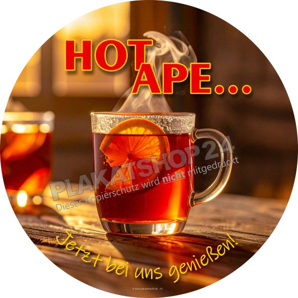 Aufkleber "Hot Aper...)