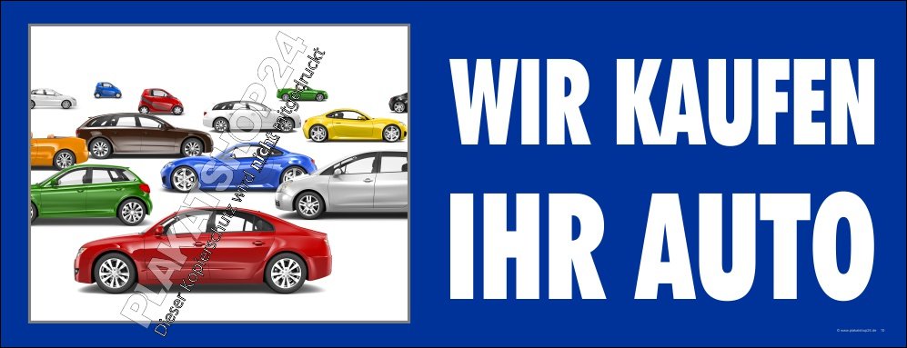Werbebanner Autoankauf
