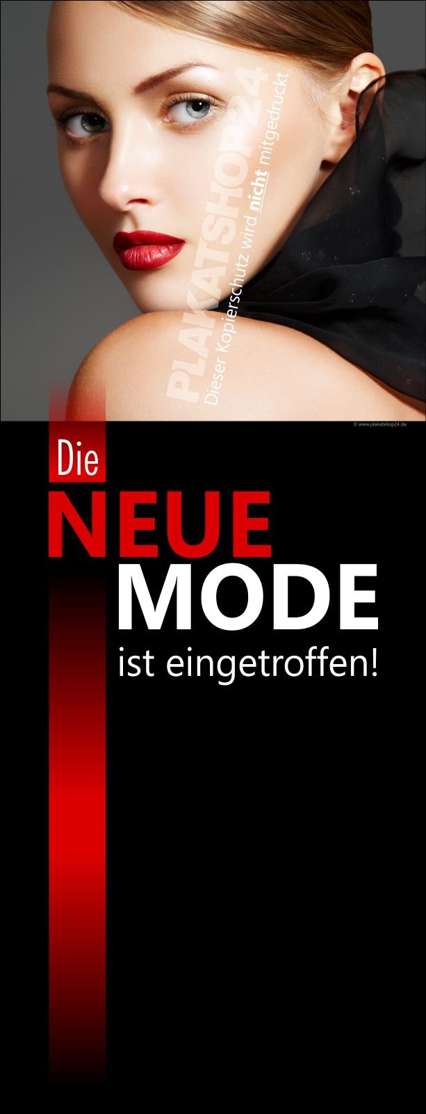 Werbebanner Die neue Mode ist da