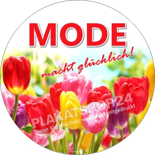 Klebefolie Mode macht glücklich