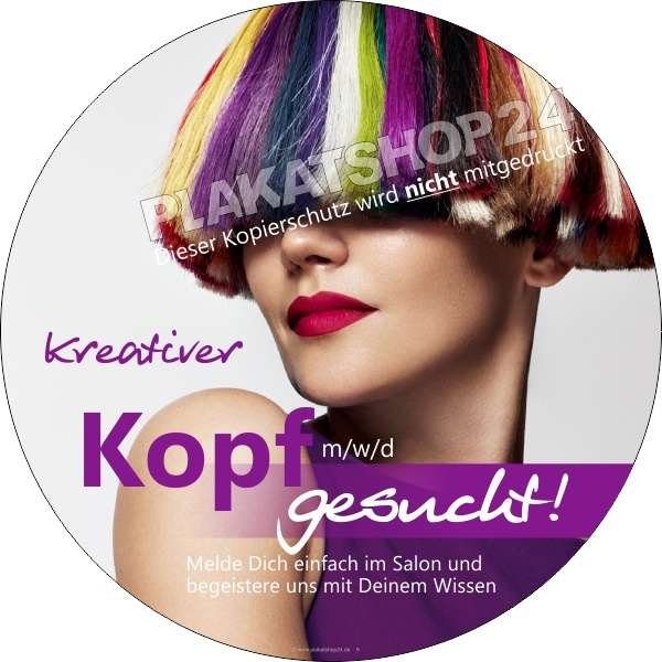 aufkleber-friseur-stellenangebot Stellenangebotsaufkleber Friseur/in gesucht