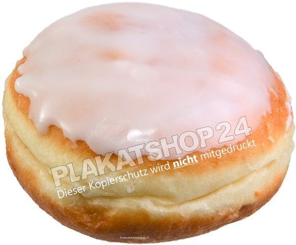 Aufkleber Berliner/Pfannkuchen für Schaufenster/Verkaufstheke