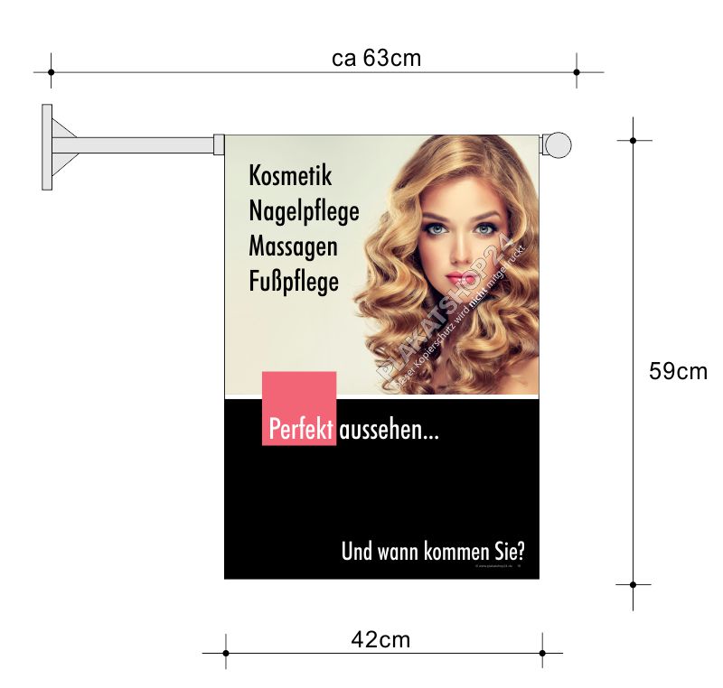 Fahne Kosmetik und mehr