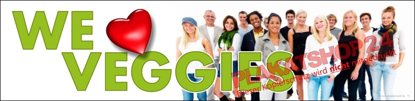 XA752355646e3b2fc8e Aufkleber We love Veggies