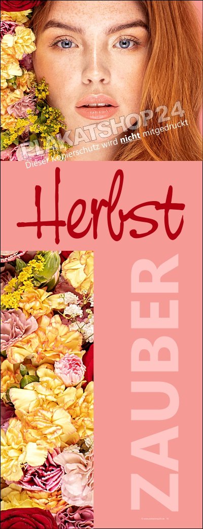 Modernes Werbebanner Herbstzauber