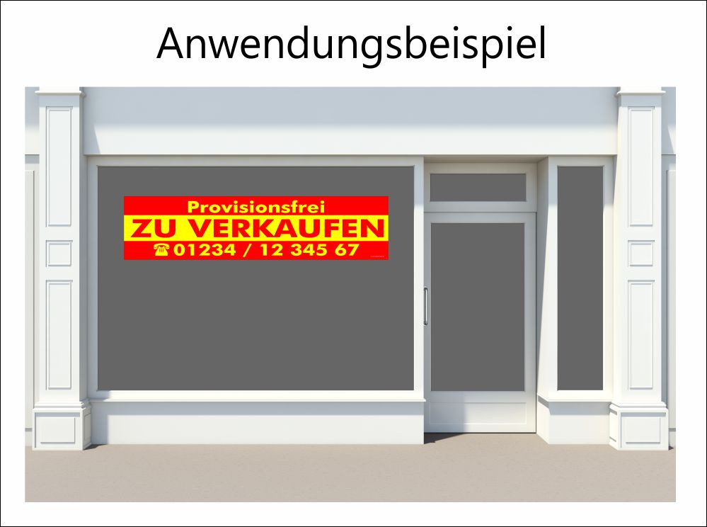 Klebefolie provisionsfrei zu verkaufen für die Immobilienbranche Klebefolie provisionsfrei zu verkaufen für die Immobilienbranche
