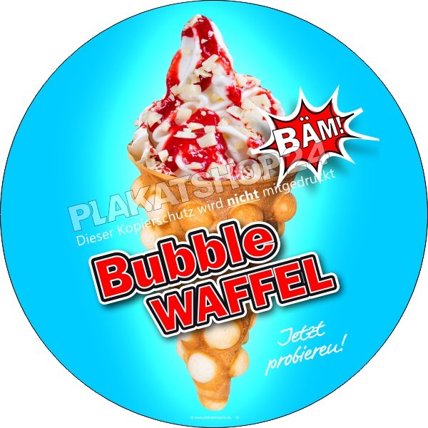 Bubble-Waffel-Schaufensterfolie