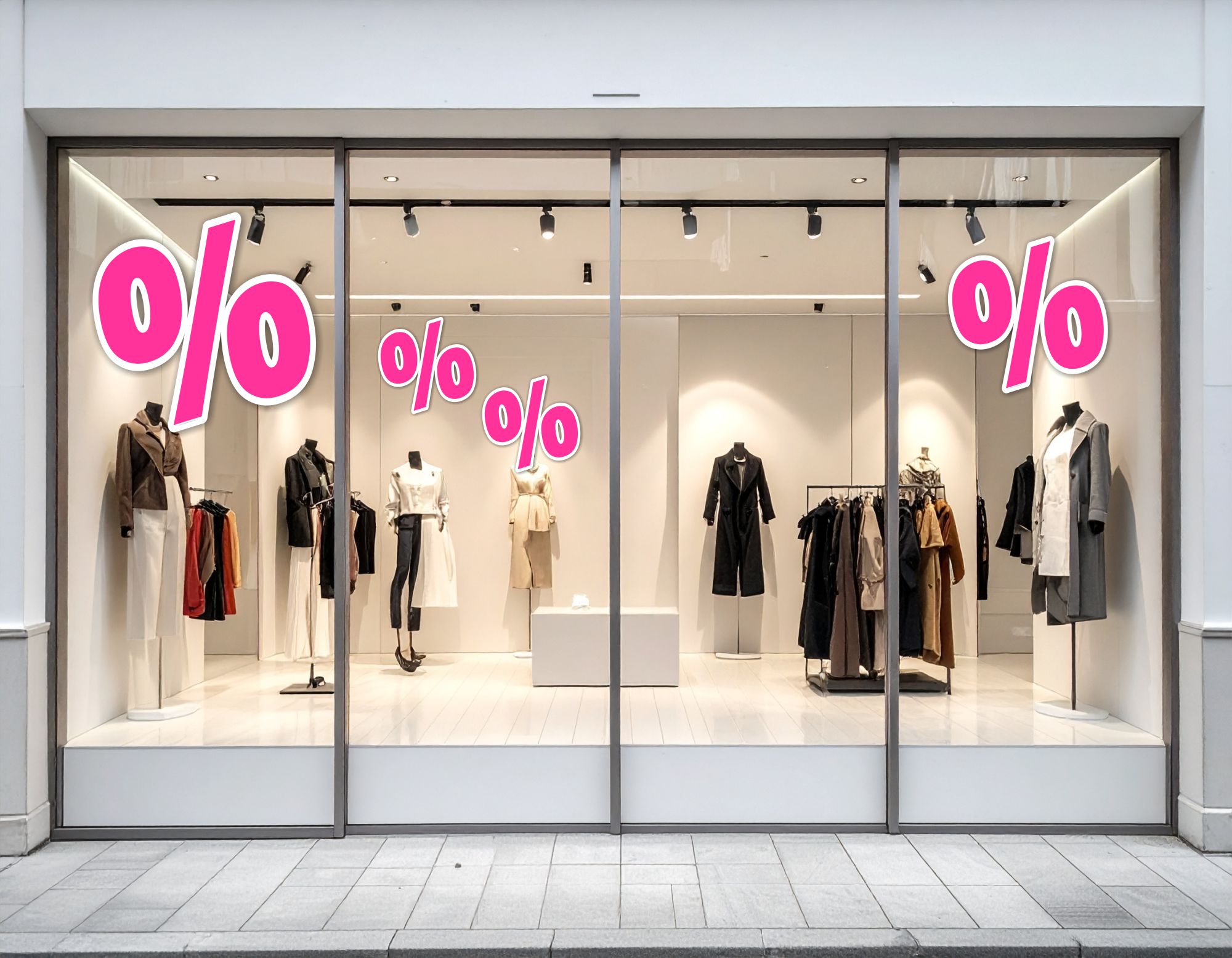fertig ausgeschnittener Prozent-Aufkleber pink fertig ausgeschnittener Prozent-Aufkleber pink