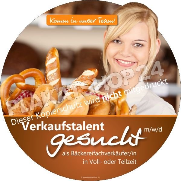 aufkleber-verkaeuferin-baeckerei-gesucht Aufkleber Bäckerei-Verkäufer/in gesucht