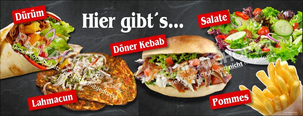 Döner-Banner und mehr im Querformat